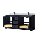 Avery 72" Free Standing Double Basin Vanity Set with Cabinet and Marble Vanity Top - image 18