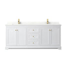 Avery 80" Free Standing Double Basin Vanity Set with Cabinet and Quartz Vanity Top - image 16