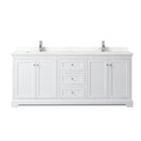 Avery 80" Free Standing Double Basin Vanity Set with Cabinet and Quartz Vanity Top - image 18