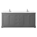 Avery 80" Free Standing Double Basin Vanity Set with Cabinet and Cultured Marble Vanity Top - image 13