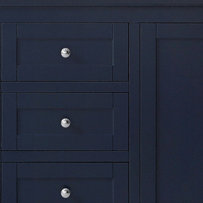 Avery 80" Double Free Standing Vanity Cabinet Only - Less Vanity Top - image 3