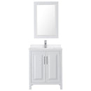 Daria 30" Free Standing Single Basin Vanity Set with Cabinet, Quartz Vanity Top, and Framed Mirror - image 7