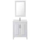 Daria 30" Free Standing Single Basin Vanity Set with Cabinet, Quartz Vanity Top, and Framed Mirror - image 8