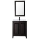 Daria 30" Free Standing Single Basin Vanity Set with Cabinet, Quartz Vanity Top, and Framed Mirror - image 20