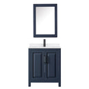 Daria 30" Free Standing Single Basin Vanity Set with Cabinet, Quartz Vanity Top, and Medicine Cabinet - image 8