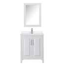 Daria 30" Free Standing Single Basin Vanity Set with Cabinet, Quartz Vanity Top, and Medicine Cabinet - image 12