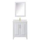 Daria 30" Free Standing Single Basin Vanity Set with Cabinet, Quartz Vanity Top, and Medicine Cabinet - image 15