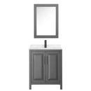 Daria 30" Free Standing Single Basin Vanity Set with Cabinet, Quartz Vanity Top, and Medicine Cabinet - image 20