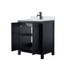 Daria 30" Free Standing Single Basin Vanity Set with Cabinet and Quartz Vanity Top - image 2