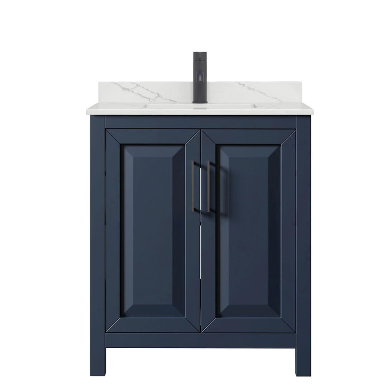 Daria 30" Free Standing Single Basin Vanity Set with Cabinet and Quartz Vanity Top - image 3