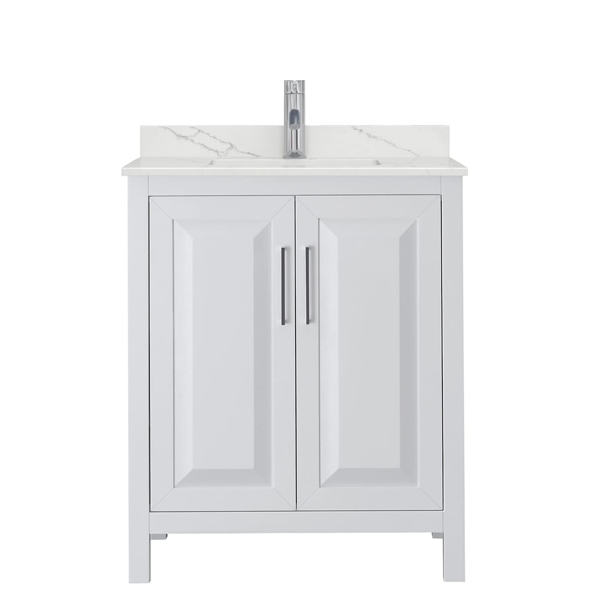 Daria 30" Free Standing Single Basin Vanity Set with Cabinet and Quartz Vanity Top - image 7