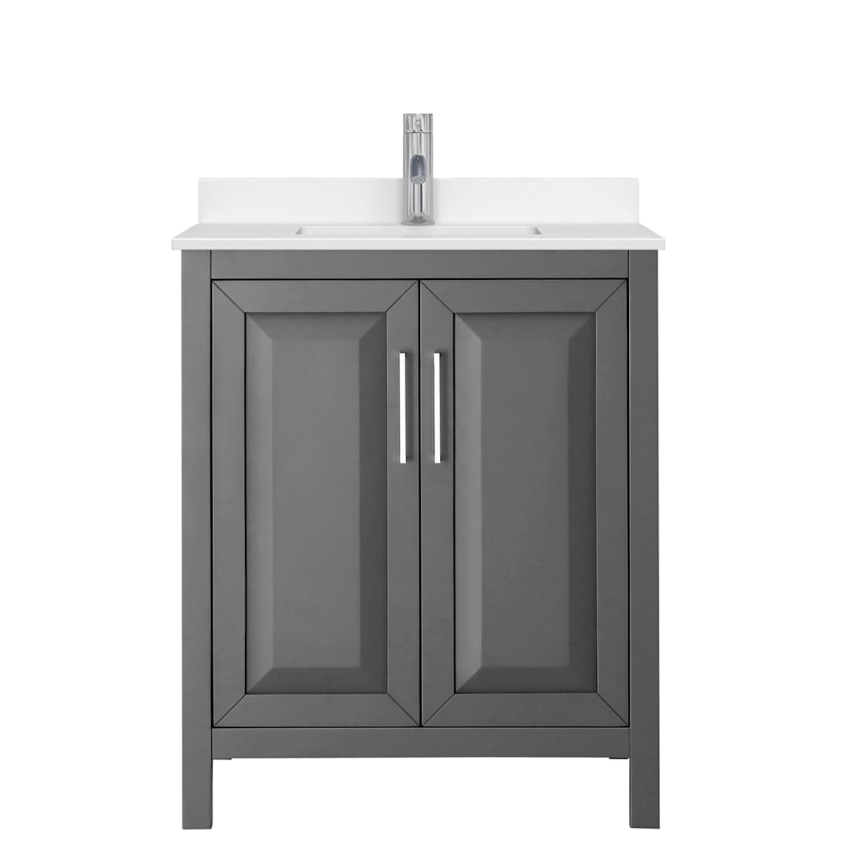 Daria 30" Free Standing Single Basin Vanity Set with Cabinet and Quartz Vanity Top - image 12
