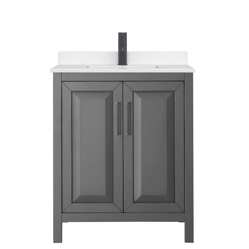 Daria 30" Free Standing Single Basin Vanity Set with Cabinet and Quartz Vanity Top - image 14