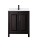 Daria 30" Free Standing Single Basin Vanity Set with Cabinet and Quartz Vanity Top - image 16