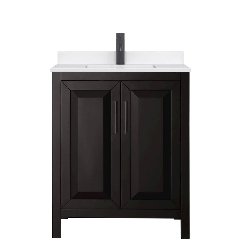 Daria 30" Free Standing Single Basin Vanity Set with Cabinet and Quartz Vanity Top - image 16