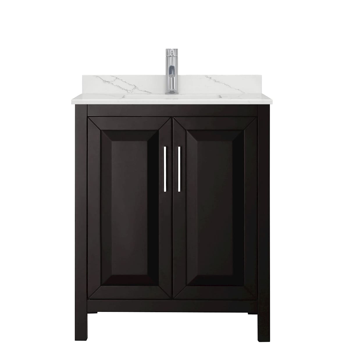 Daria 30" Free Standing Single Basin Vanity Set with Cabinet and Quartz Vanity Top - image 19