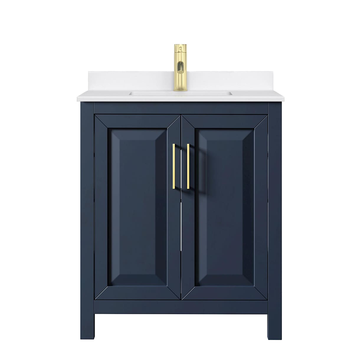 Daria 30" Free Standing Single Basin Vanity Set with Cabinet and Quartz Vanity Top - image 20