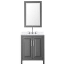 Daria 30" Free Standing Single Basin Vanity Set with Cabinet, Quartz Vanity Top, and Framed Mirror - image 16