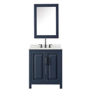 Daria 30" Free Standing Single Basin Vanity Set with Cabinet, Quartz Vanity Top, and Medicine Cabinet - image 3