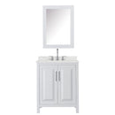 Daria 30" Free Standing Single Basin Vanity Set with Cabinet, Quartz Vanity Top, and Medicine Cabinet - image 10
