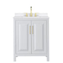 Daria 30" Free Standing Single Basin Vanity Set with Cabinet and Quartz Vanity Top - image 11