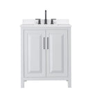 Daria 30" Free Standing Single Basin Vanity Set with Cabinet and Quartz Vanity Top - image 13
