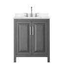 Daria 30" Free Standing Single Basin Vanity Set with Cabinet and Quartz Vanity Top - image 15