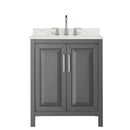 Daria 30" Free Standing Single Basin Vanity Set with Cabinet and Quartz Vanity Top - image 16