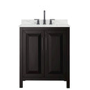 Daria 30" Free Standing Single Basin Vanity Set with Cabinet and Quartz Vanity Top - image 20