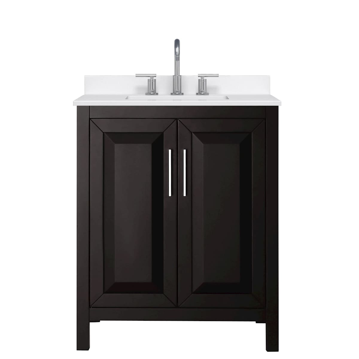 Daria 30" Free Standing Single Basin Vanity Set with Cabinet and Quartz Vanity Top - image 21