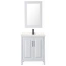 Daria 30" Free Standing Single Basin Vanity Set with Cabinet, Cultured Marble Vanity Top, and Framed Mirror - image 17