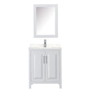 Daria 30" Free Standing Single Basin Vanity Set with Cabinet, Cultured Marble Vanity Top, and Medicine Cabinet - image 9