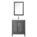 Daria 30" Free Standing Single Basin Vanity Set with Cabinet, Cultured Marble Vanity Top, and Medicine Cabinet - image 18
