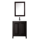 Daria 30" Free Standing Single Basin Vanity Set with Cabinet, Cultured Marble Vanity Top, and Medicine Cabinet - image 21