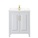 Daria 30" Free Standing Single Basin Vanity Set with Cabinet and Cultured Marble Vanity Top - image 3