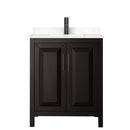 Daria 30" Free Standing Single Basin Vanity Set with Cabinet and Cultured Marble Vanity Top - image 7