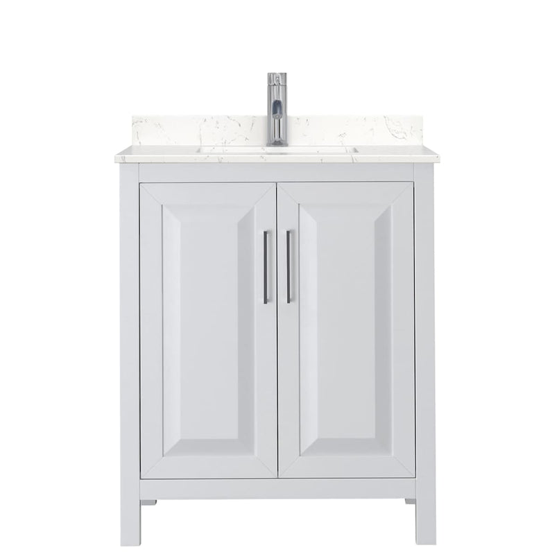 Daria 30" Free Standing Single Basin Vanity Set with Cabinet and Cultured Marble Vanity Top - image 10