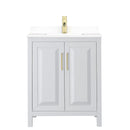Daria 30" Free Standing Single Basin Vanity Set with Cabinet and Cultured Marble Vanity Top - image 11