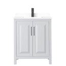 Daria 30" Free Standing Single Basin Vanity Set with Cabinet and Cultured Marble Vanity Top - image 12
