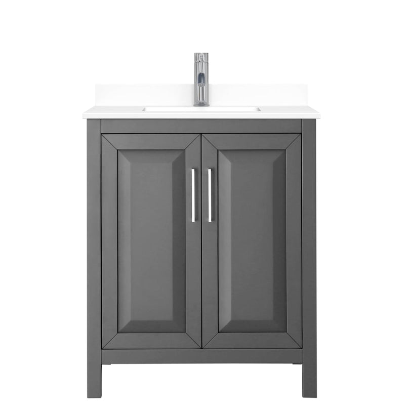Daria 30" Free Standing Single Basin Vanity Set with Cabinet and Cultured Marble Vanity Top - image 14