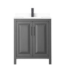 Daria 30" Free Standing Single Basin Vanity Set with Cabinet and Cultured Marble Vanity Top - image 16