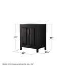 Daria 29" Single Free Standing Vanity Cabinet - Less Vanity Top - image 18