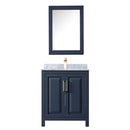 Daria 30" Free Standing Single Vanity Set with MDF Cabinet, Marble Vanity Top, Undermount Sink, and Medicine Cabinet - image 3
