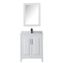 Daria 30" Free Standing Single Vanity Set with MDF Cabinet, Marble Vanity Top, Undermount Sink, and Medicine Cabinet - image 11