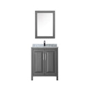 Daria 30" Free Standing Single Vanity Set with MDF Cabinet, Marble Vanity Top, Undermount Sink, and Medicine Cabinet - image 12