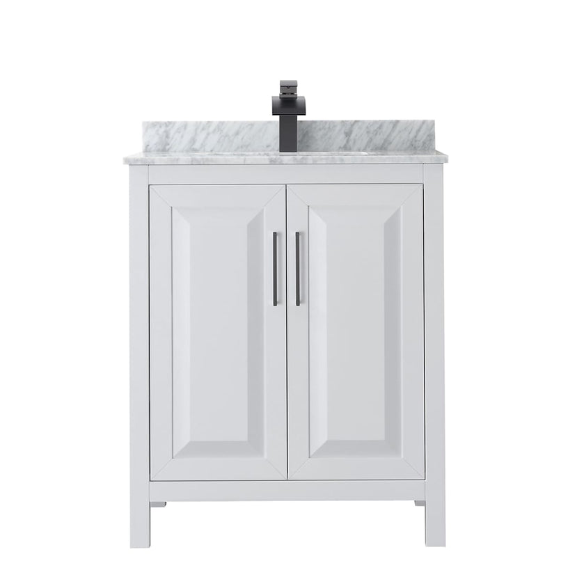 Daria 30" Free Standing Single Vanity Set with MDF Cabinet, Marble Vanity Top, and Undermount Sink - image 11
