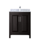 Daria 30" Free Standing Single Vanity Set with MDF Cabinet, Marble Vanity Top, and Undermount Sink - image 19