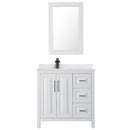 Daria 36" Free Standing Single Basin Vanity Set with Cabinet, Cultured Marble Vanity Top, and Framed Mirror - image 18