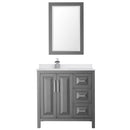 Daria 36" Free Standing Single Basin Vanity Set with Cabinet, Cultured Marble Vanity Top, and Framed Mirror - image 19