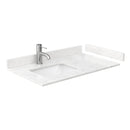 Daria 36" Free Standing Single Basin Vanity Set with Cabinet, Cultured Marble Vanity Top, and Medicine Cabinet - image 4